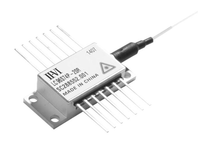 II-VI 976nm KFP 625mW DFB 레이저 다이오드 LC962UA76P-20R 14PIN with PM Fiber